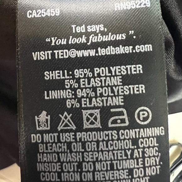 Ted Baker London Rasie Shadow Floral Sheath Bodycon Dress Women’s US6 - Picture 13 of 16